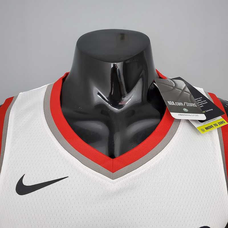 2021 LILLARD#0 Trail Blazers Home White 6