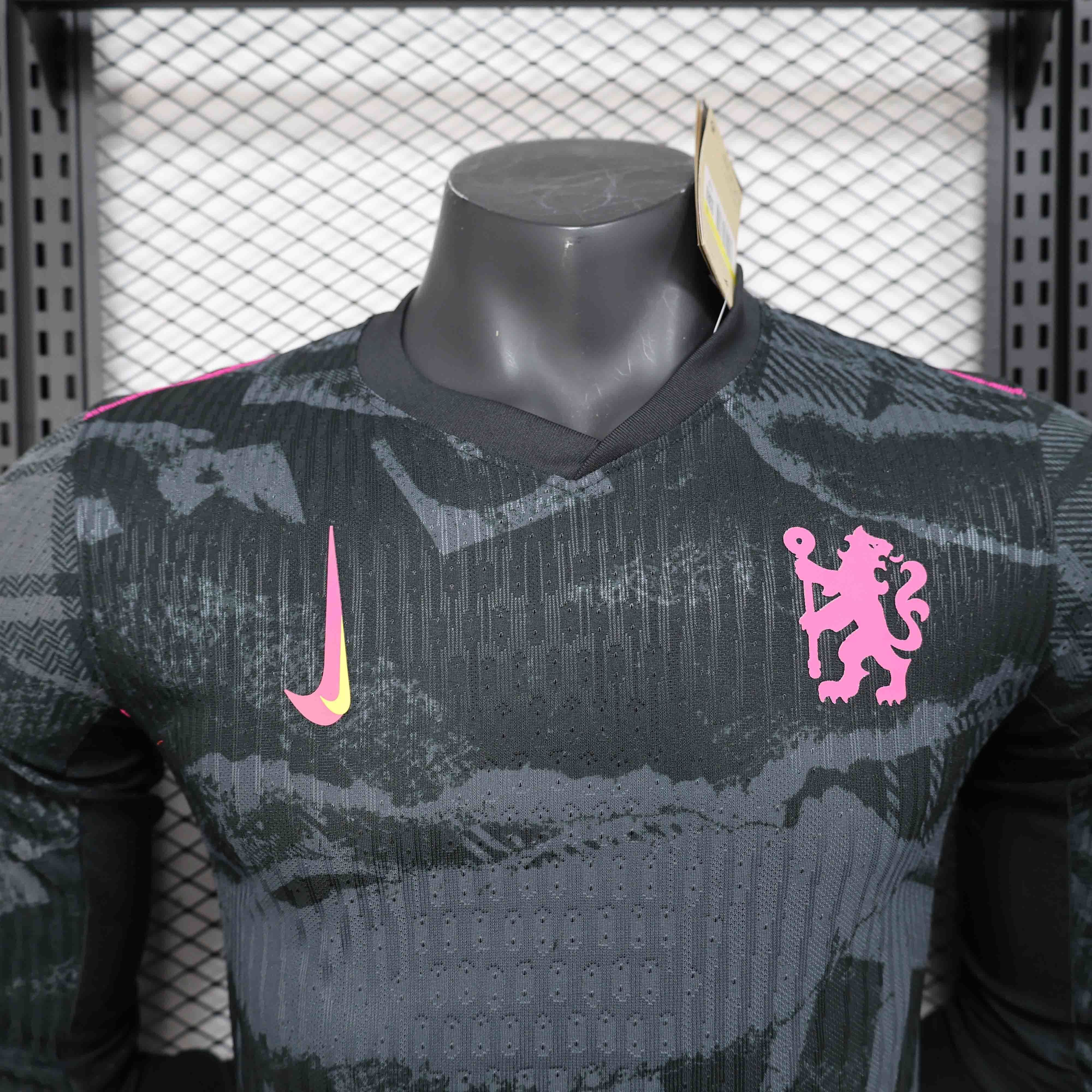 24-25 Chelsea Third Kit Long Sleeve Player Version Shirt AAAAJersey Supplier Yupoo 1