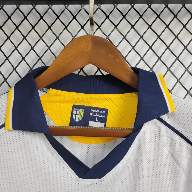 03-04 Parma Away Retro Kit Vintage Shirt Football AAAAJersey Supplier 3