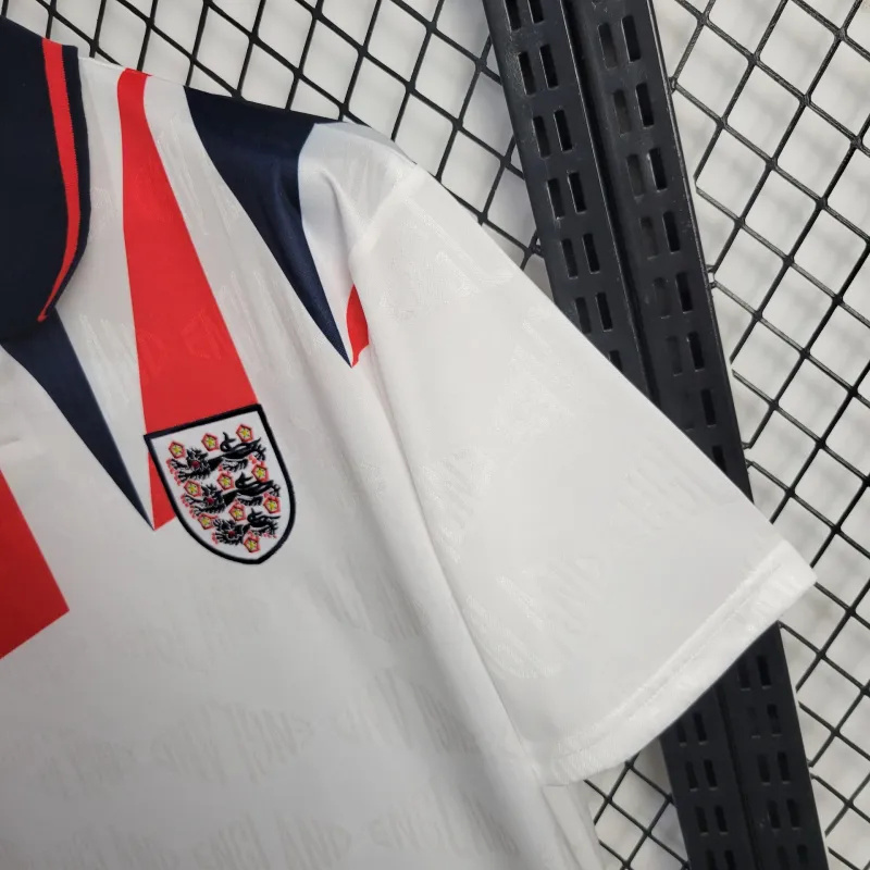 1992 England Home Retro Kit Vintage Shirt Football AAAAJersey Supplier 1