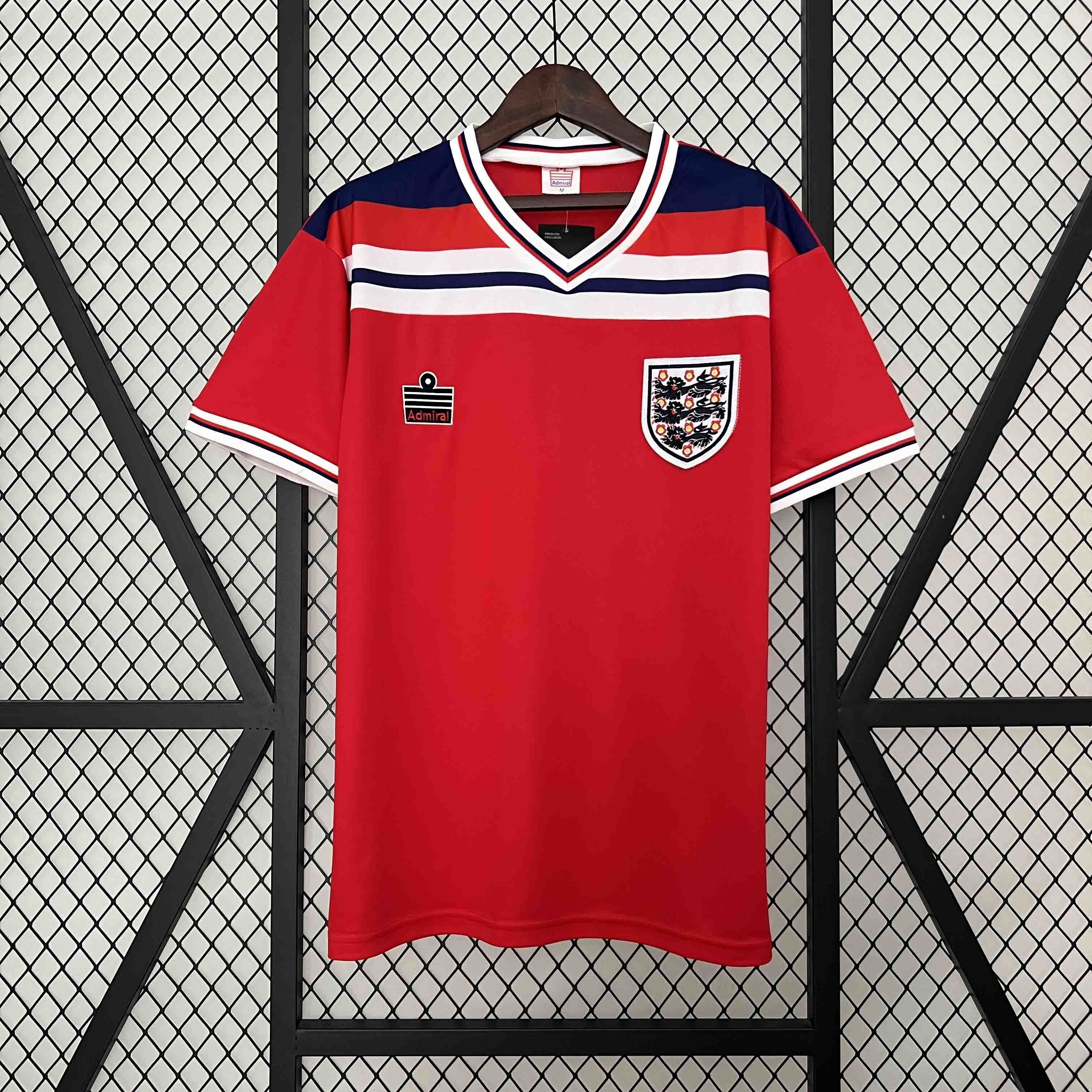 1982 England Away Retro Kit Football Uniform AAAAJerseys Dropshipping Yupoo