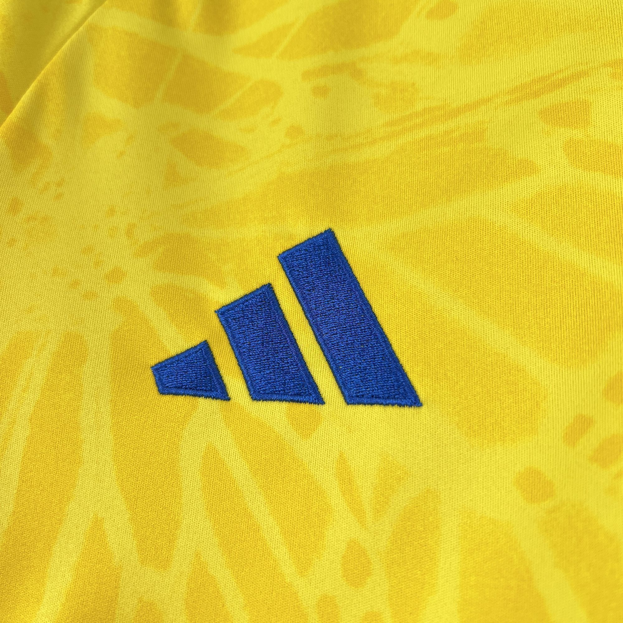 2026 World Cup Colombia Home Kit Long Sleeve T-Shirt Football AAAAJersey Supply Yupoo 5