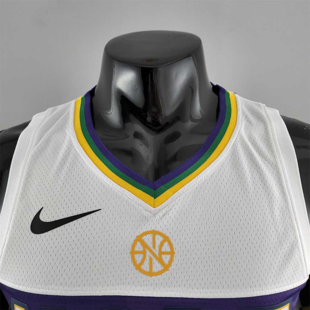 2018 New Orleans Pelicans INGRAM #14 Urban Edition White NBA Jersey 6