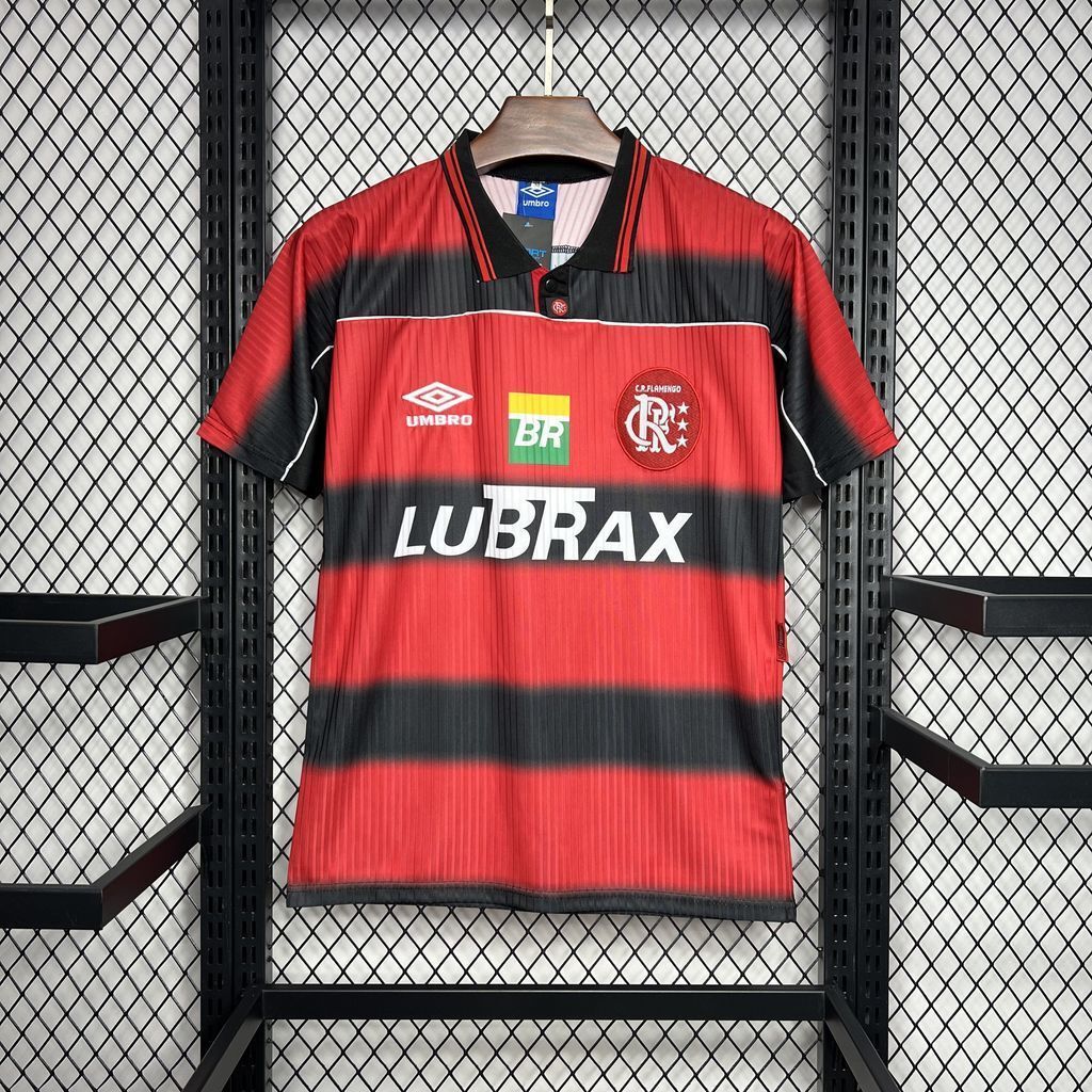 97-98 Flamengo Home Retro Kit Vintage Shirt Sport AAAAJersey Yupoo
