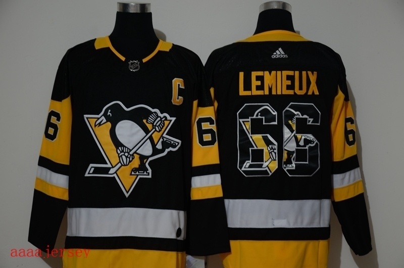 Pittsburgh Penguins printed version ice hockey jersey M-3XL 匹兹堡企鹅印花版冰球服