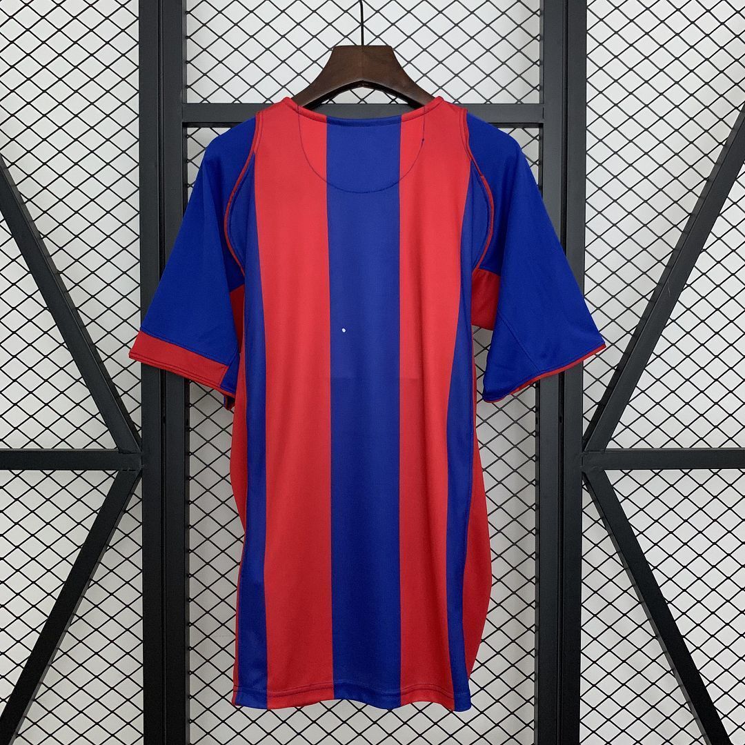 04-05 Barcelona Home Retro Kit Vintage Shirt AAAAJersey Wholesale Yupoo 1