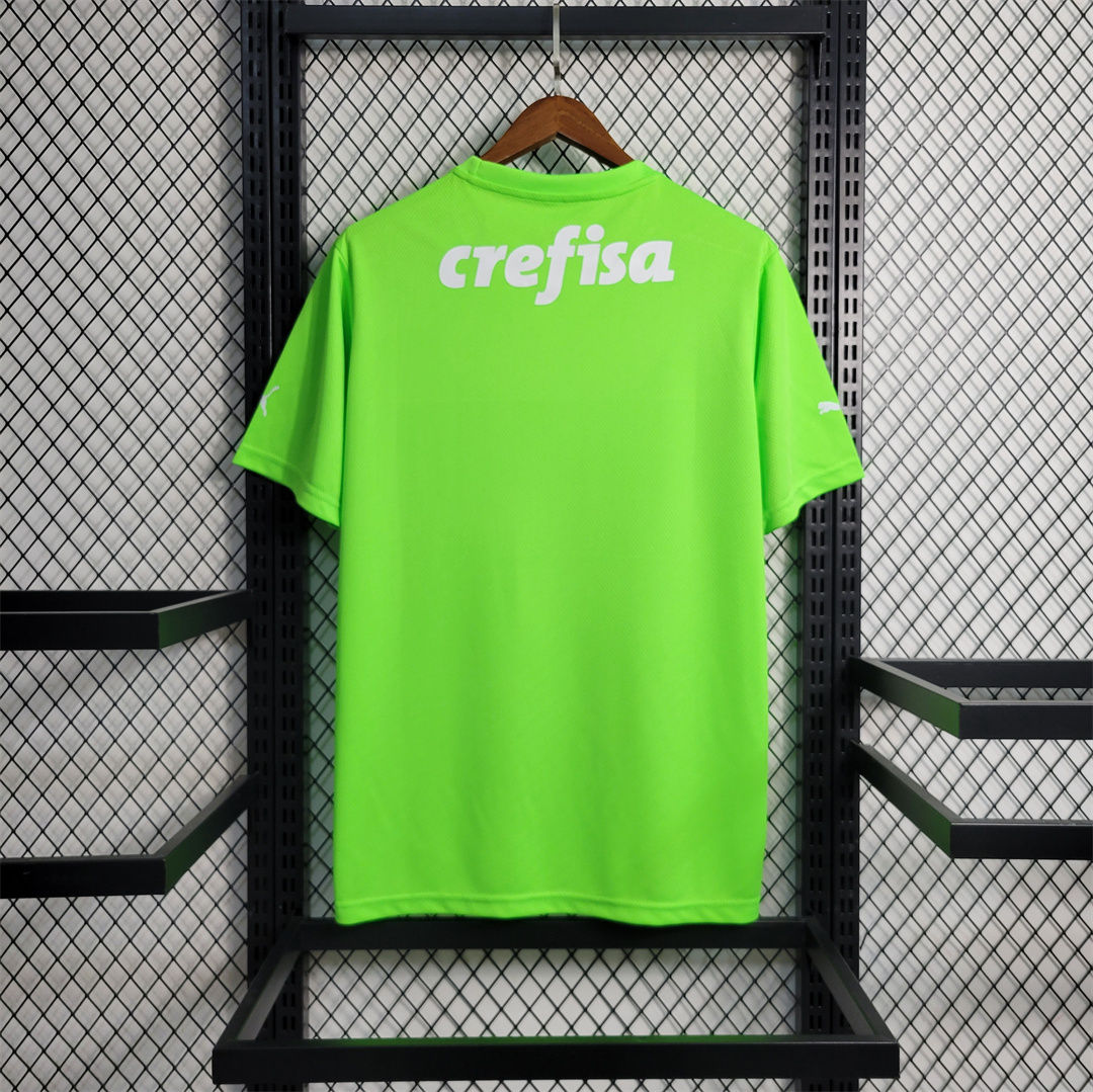 23-24 Palmeiras fluorescent green goalkeeper 9