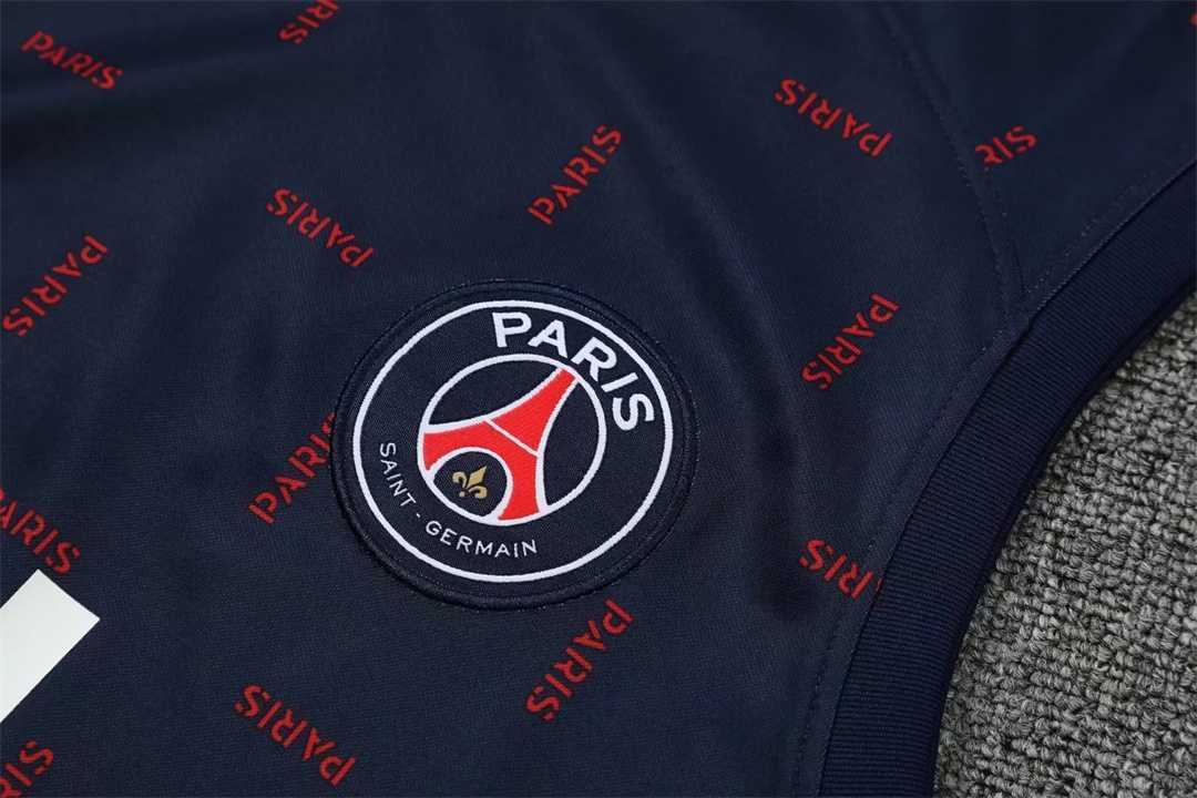 22-23 PSG vest training suit kit black1684405245000 23