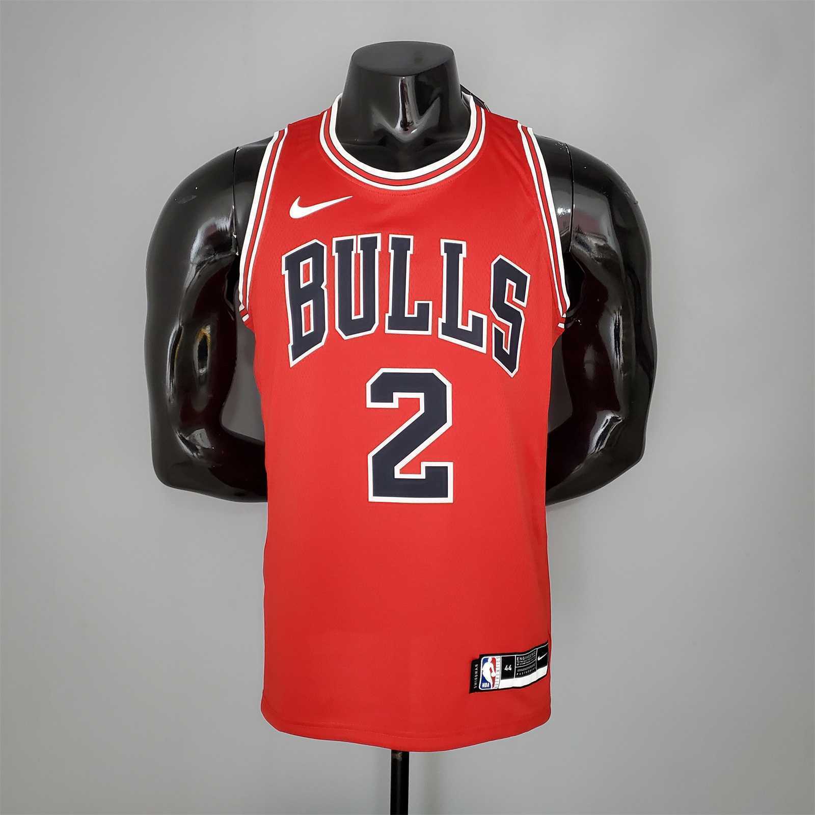 BALL#2 Chicago Bulls Red