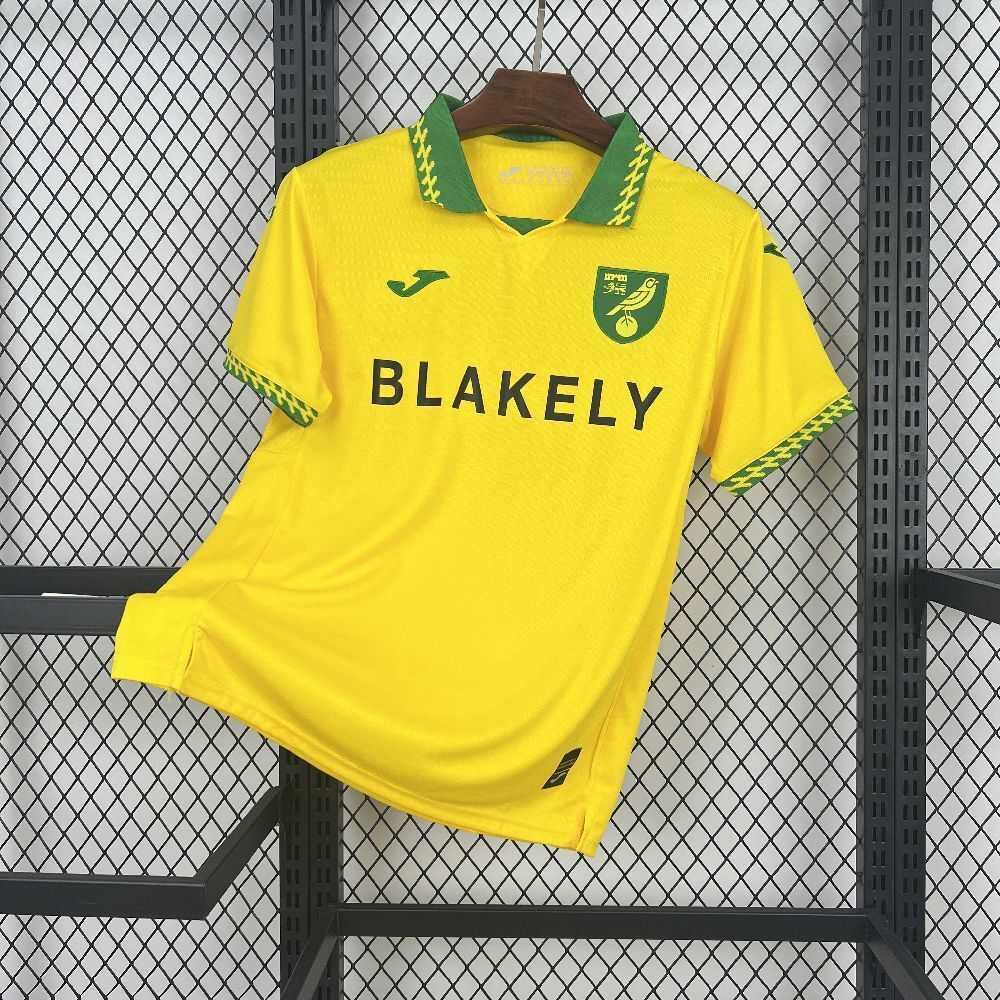 25-26 Norwich City Home Kit Yellow Shirt Soccer Uniforms Soccer AAAAJersey Supply Yupoo