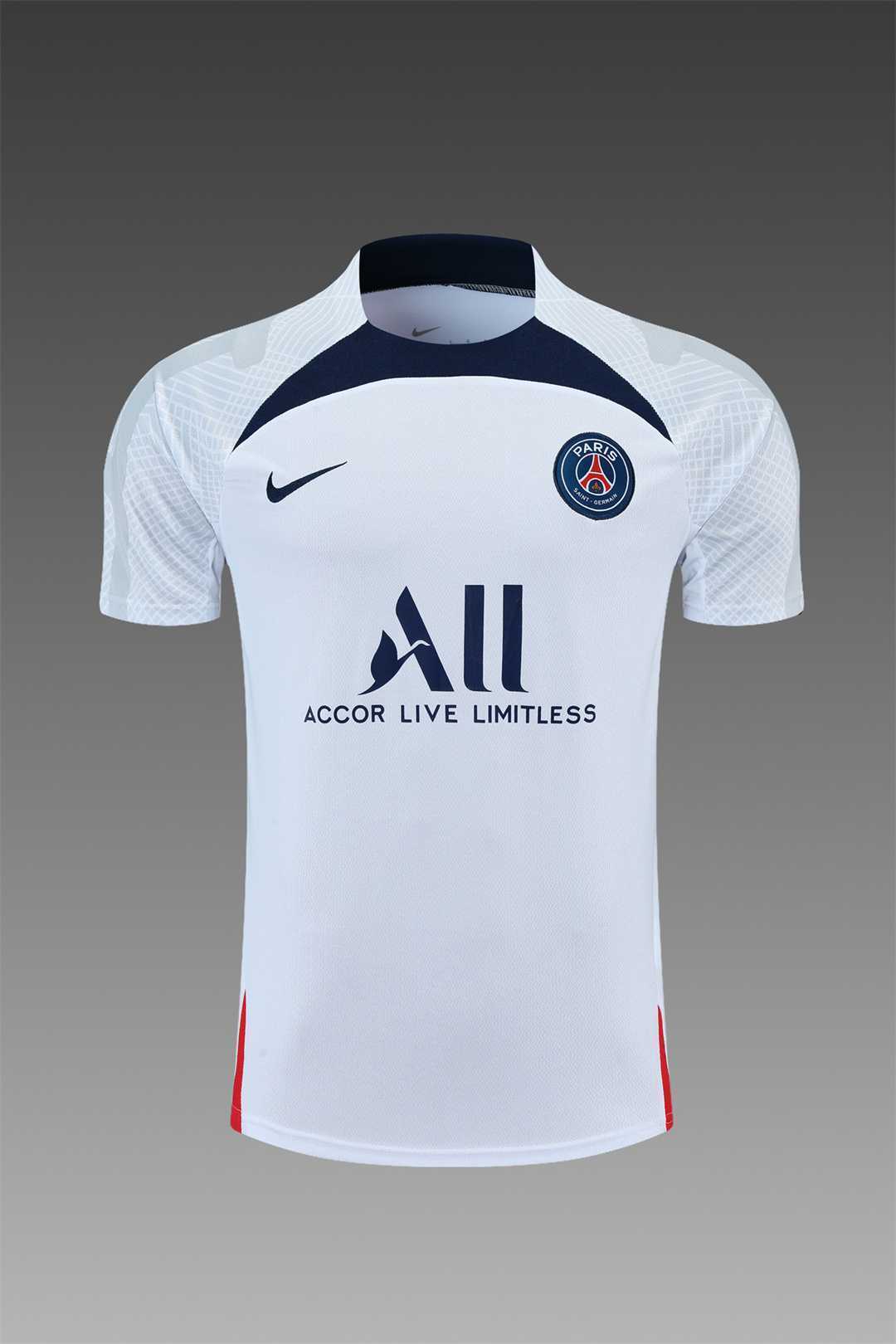 22-23 PSG Training Suit Short Sleeve Kit White1684405252000 3