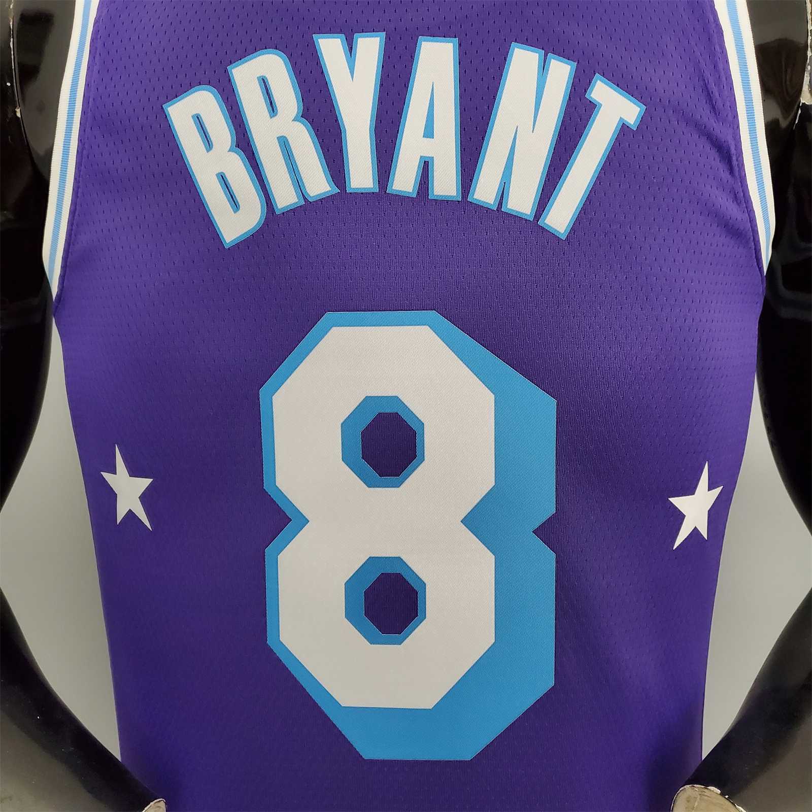 2022 75th Anniversary BRYANT#8 Lakers City Edition Purple 5