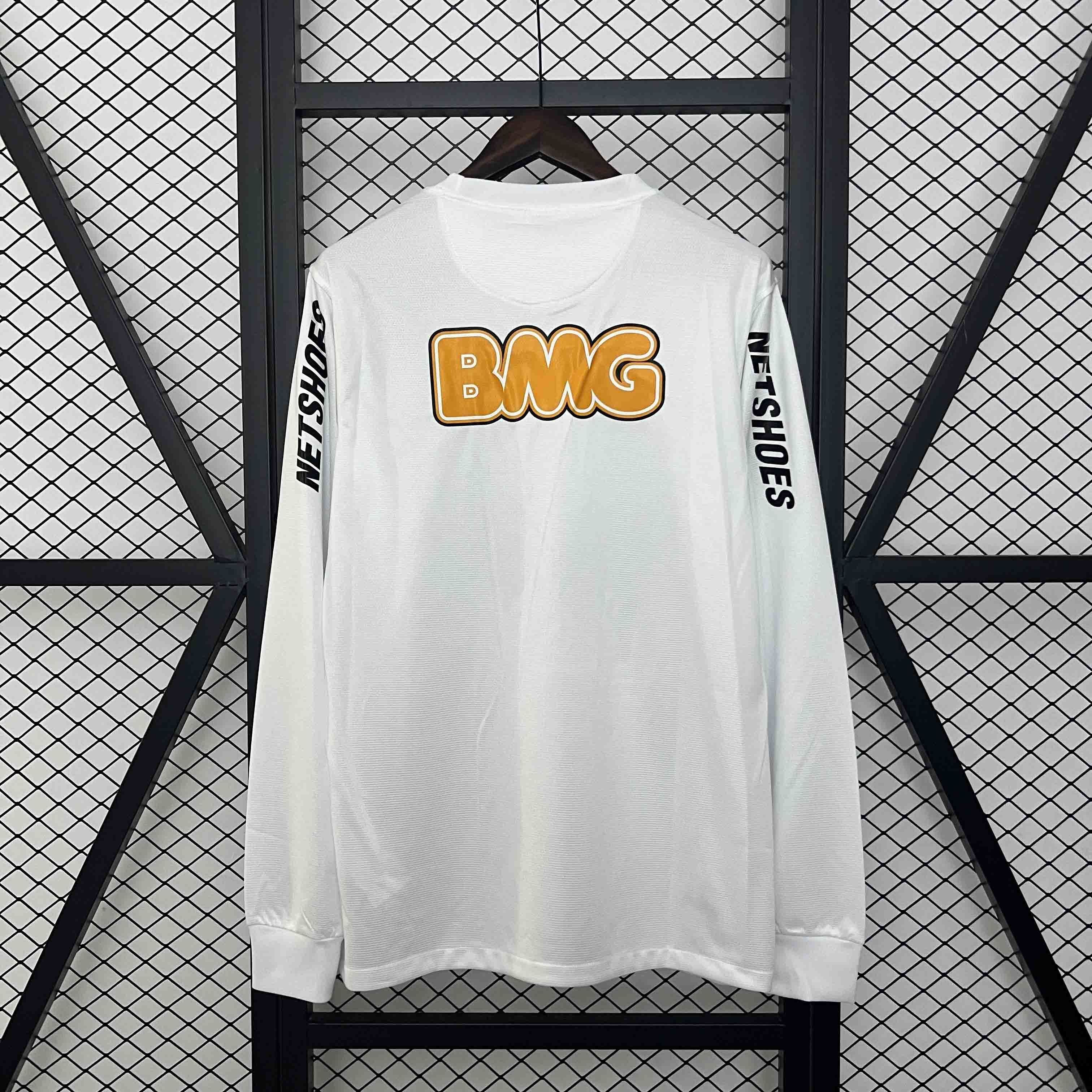 11-12 Santos Home Retro Kit Long Sleeve Vintage Shirt AAAAJersey Supplier Yupoo 1