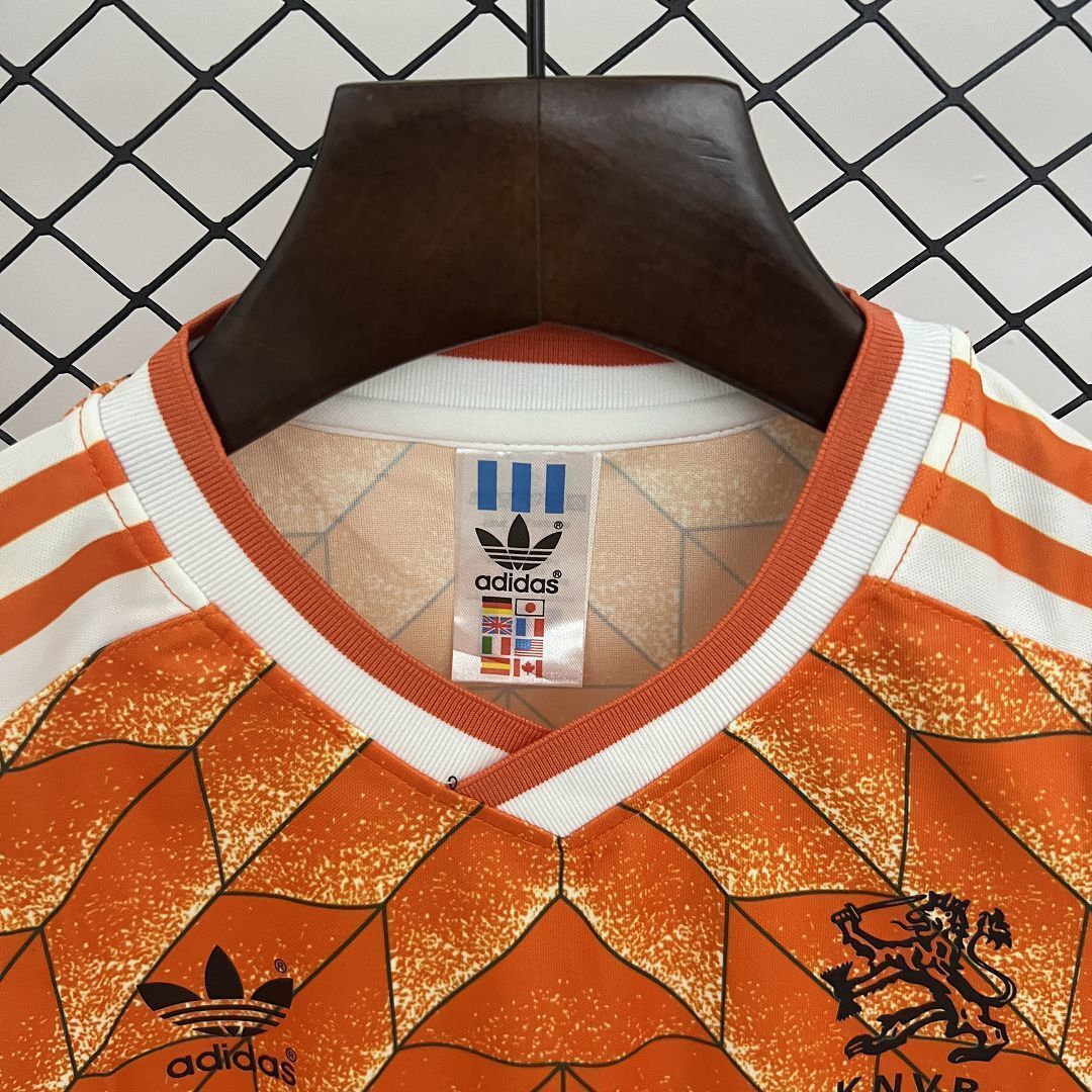 1998 Netherlands Home Kid Kits Youth Apparels Soccer AAAAJersey Yupoo 7