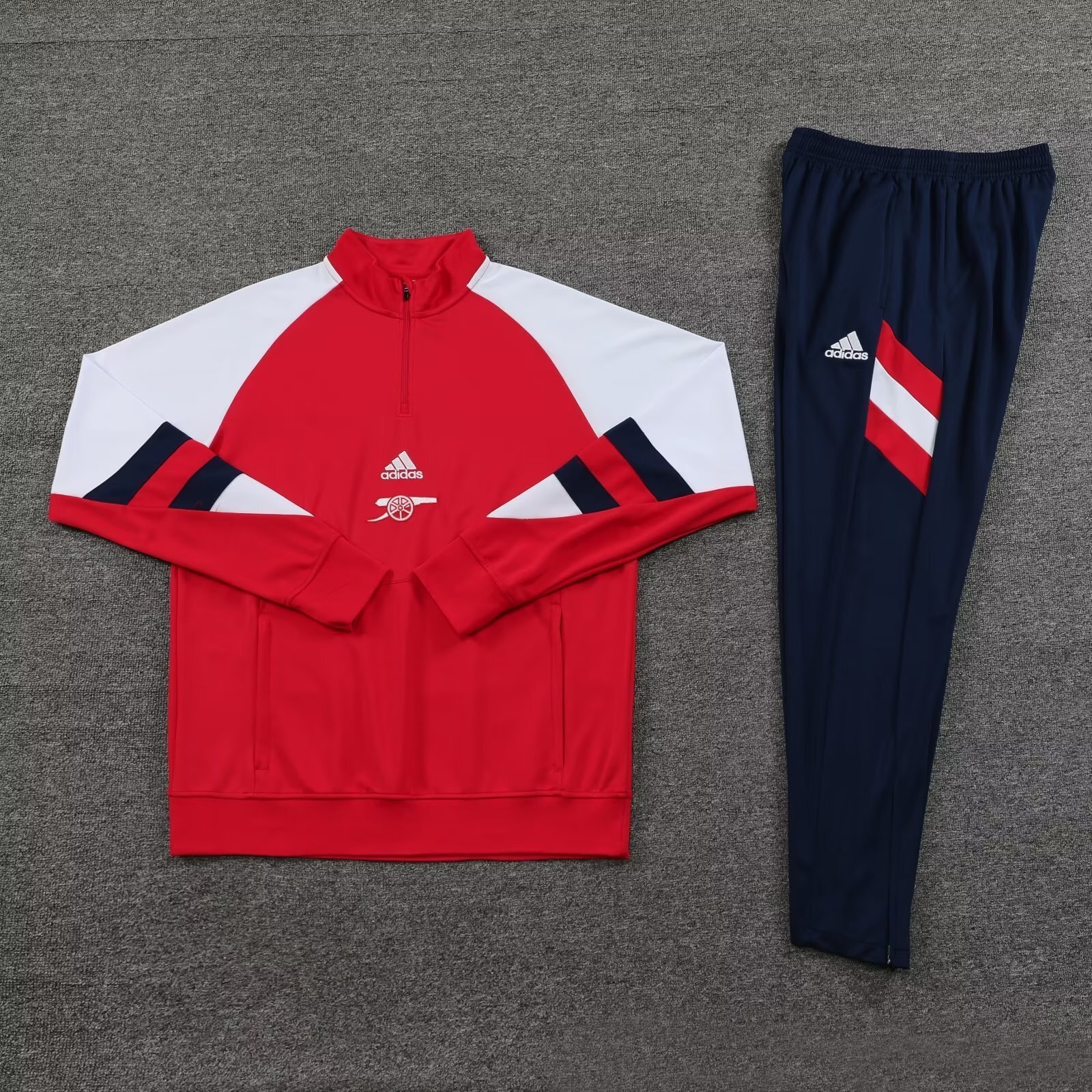 23-24 Arsenal Long Sleeve Training Suit Yupoo 1