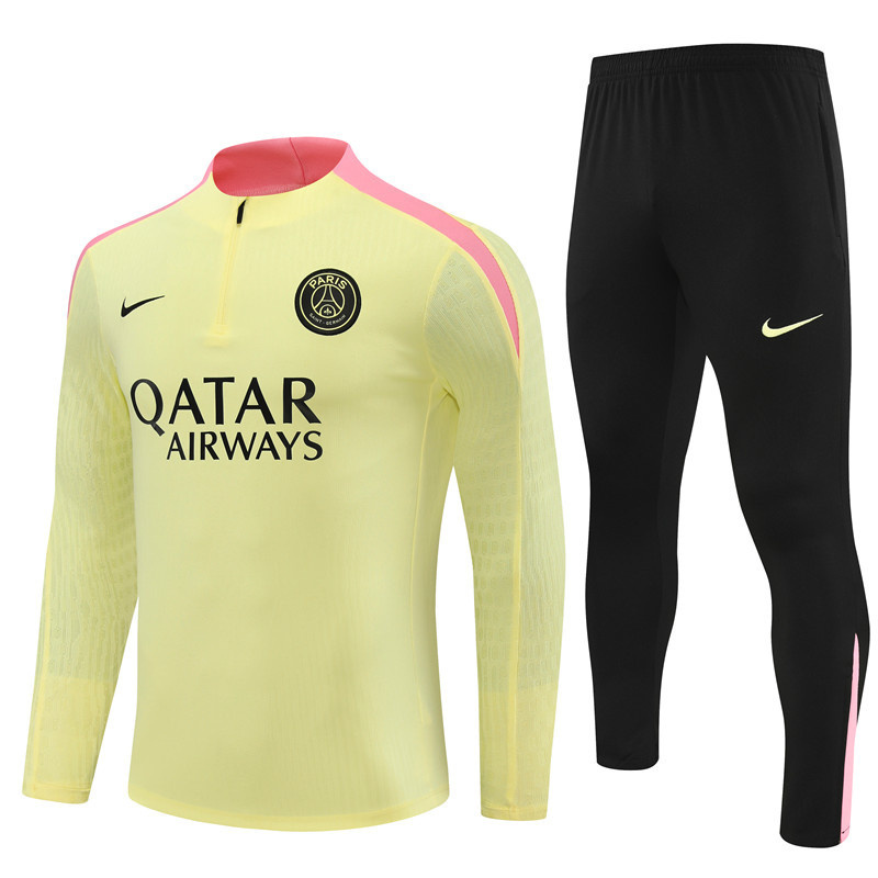 24-25 PSG Player Long Sleeve Training Suit Football Shirts