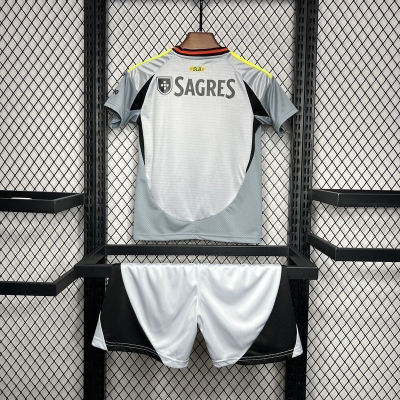 24-25 Benfica Third Away Kid Kits Youth Apparels Football AAAAJersey Yupoo 6