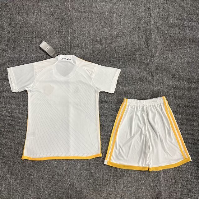 24-25 LA Galaxy Home Kid Kits Children Sets Jersey Supplier Yupoo 1