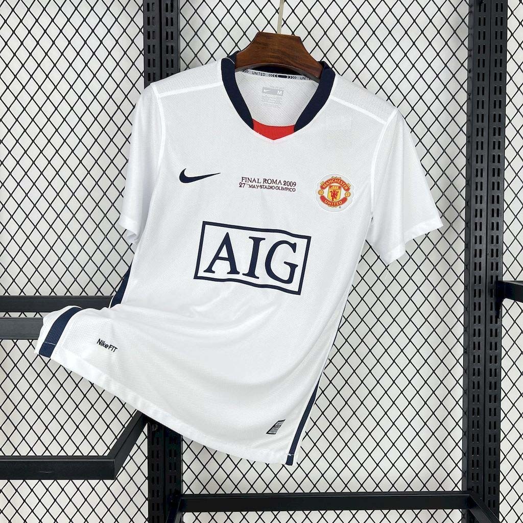 08-09 Manchester United Away Retro Kit Vintage Shirt AAAAJersey Supplier Yupoo