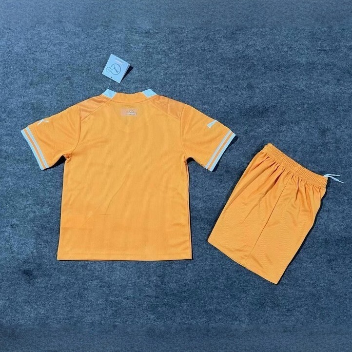 2023 Ivory Coast Home Kid Kits Children Sets Football AAAAJersey Yupoo 1