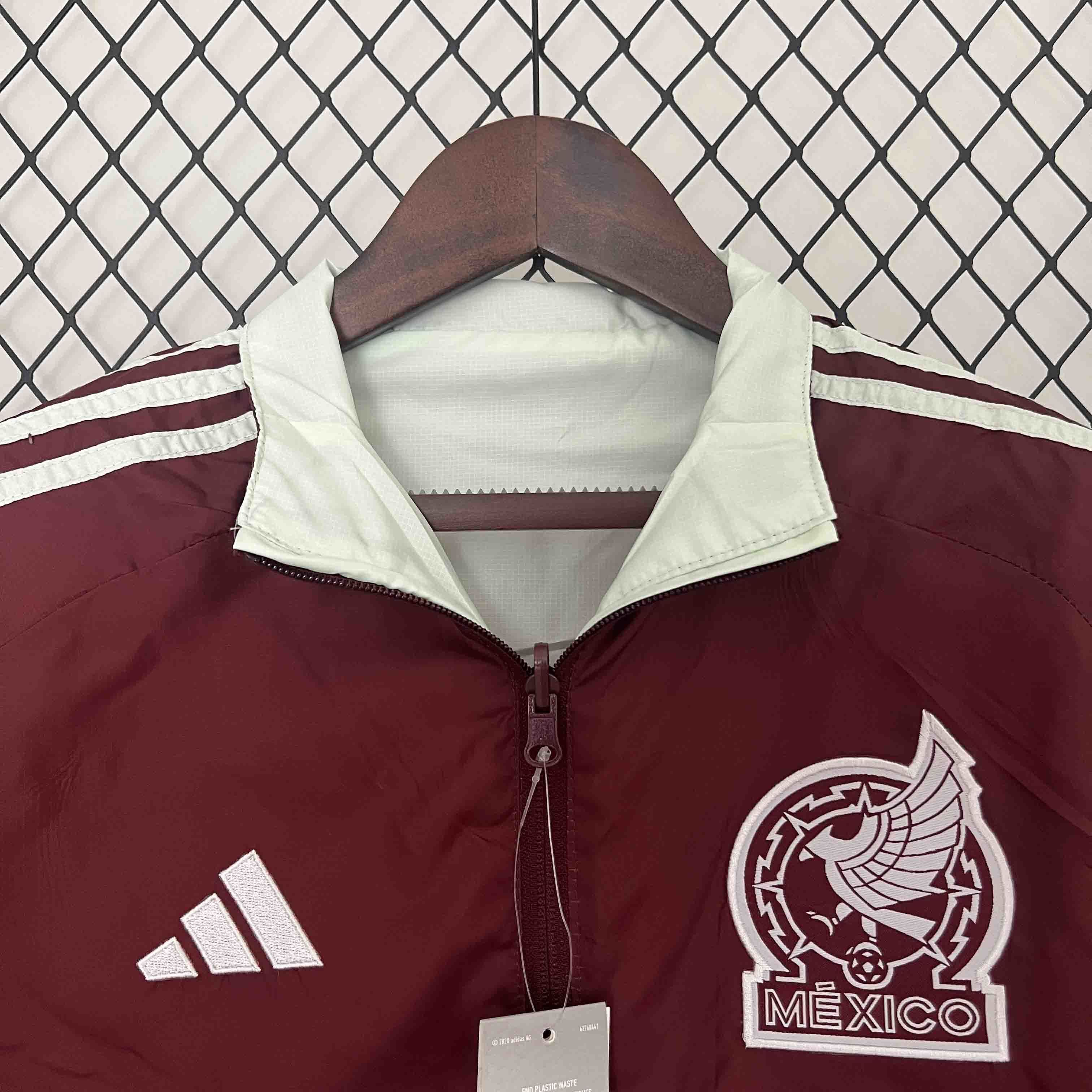 2024 Mexico Trench Coat Reversible Windbreaker Double-Sides Jacket AAAAJersey Supplier Yupoo 8