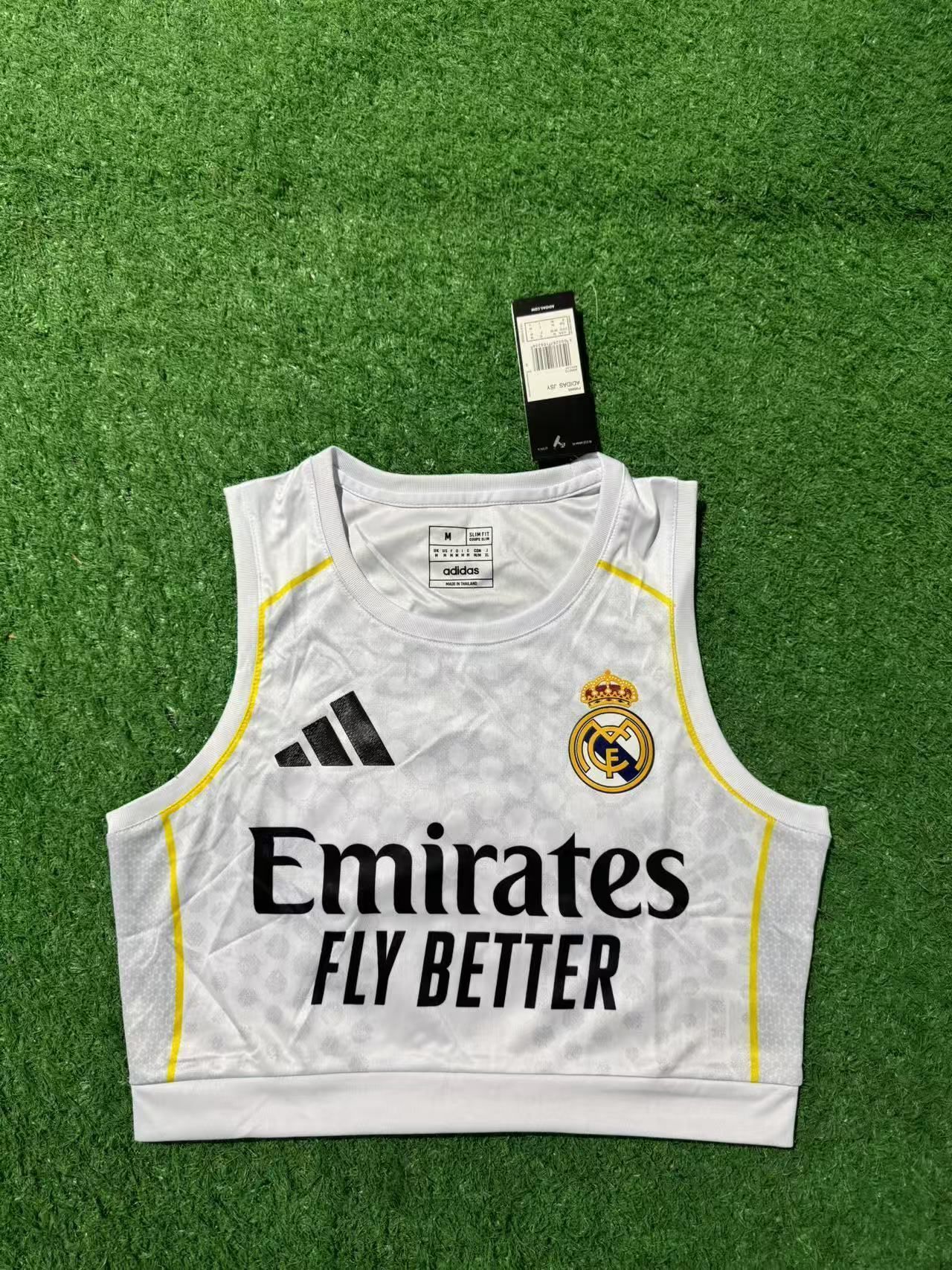 25-26 Real Madrid Home Women's Summer Player Version Kit Lady Vest Apparels AAAAJersey Yupoo
