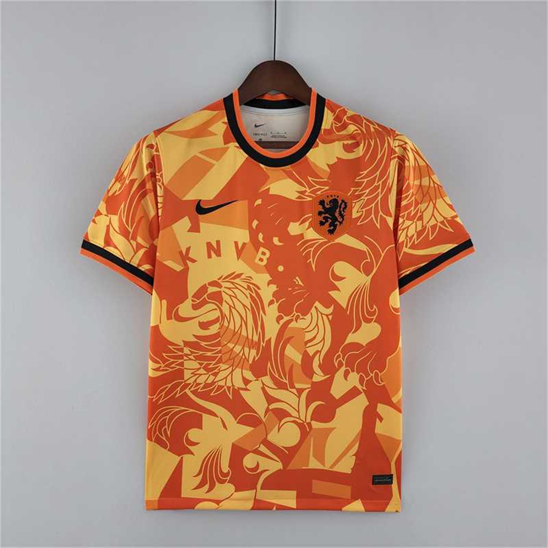 2022 Netherlands training suit orange
