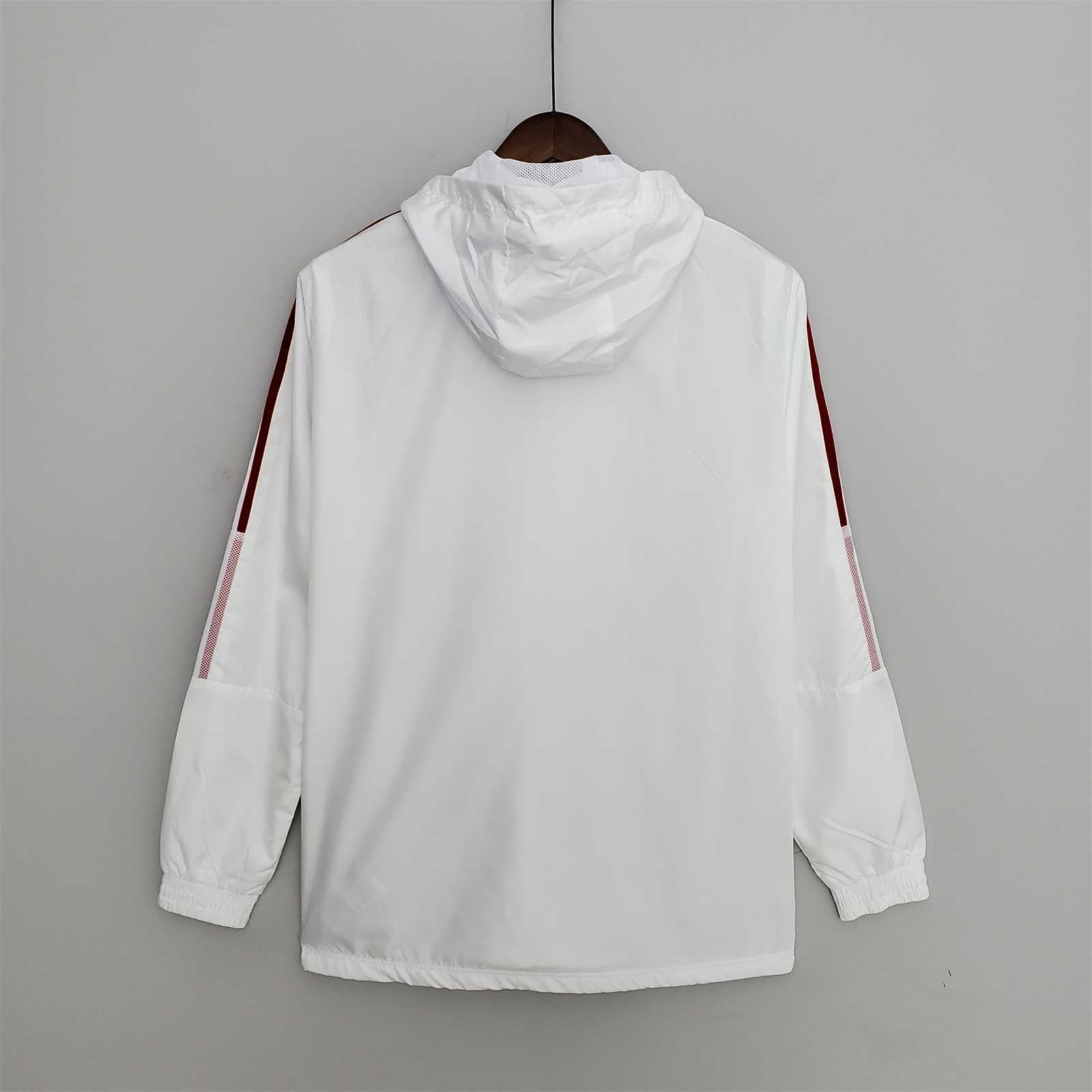 22-23 Bayern white windbreaker 2