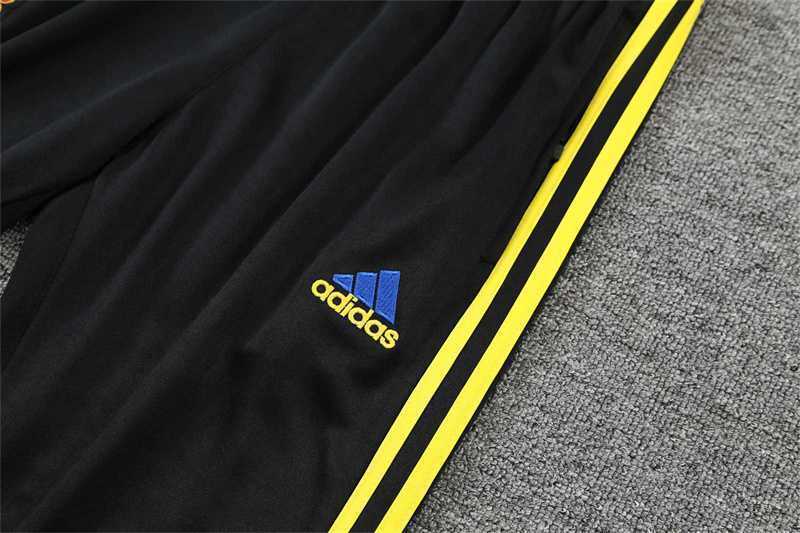 Manchester United Polo black and yellow-three sides 1