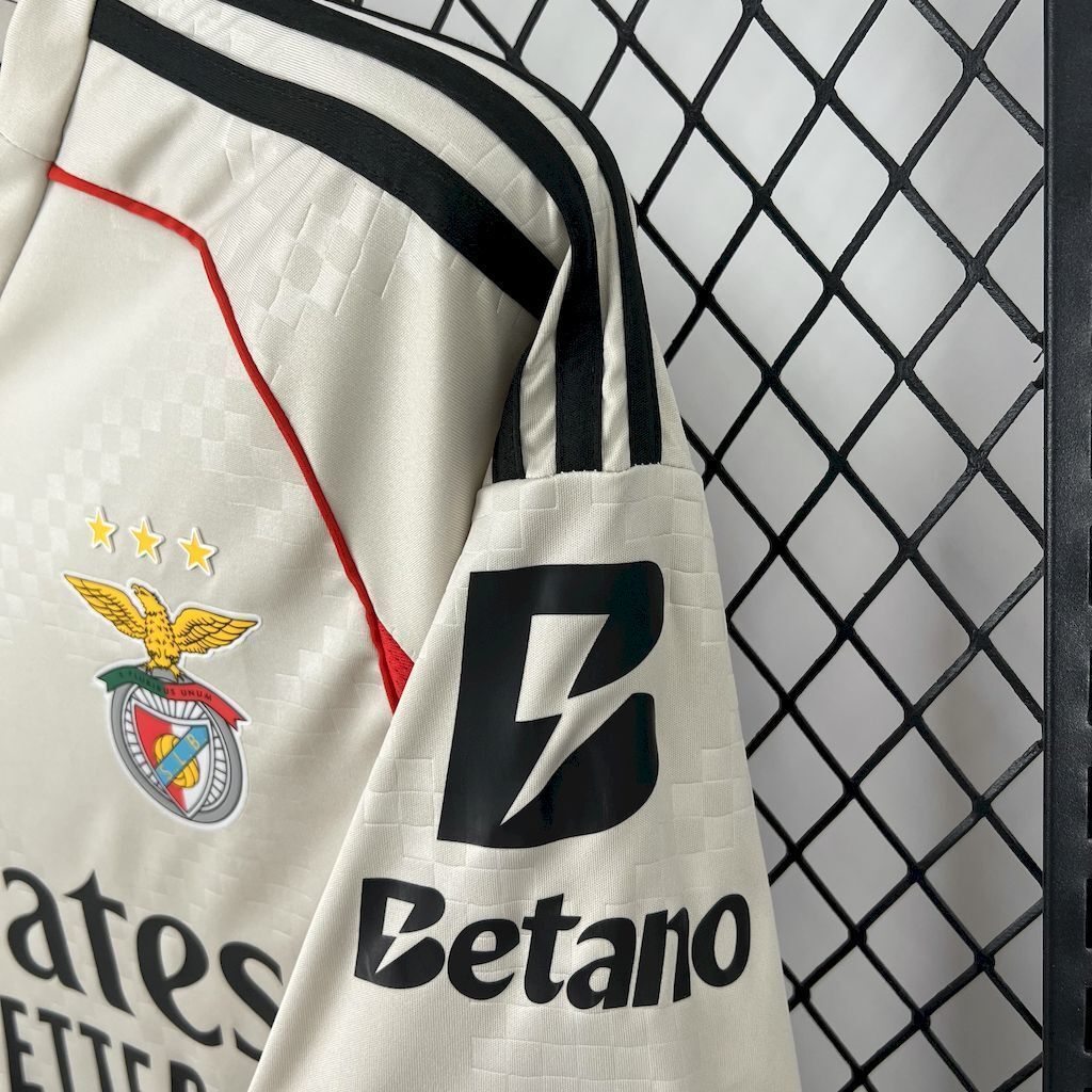 25-26 Benfica Away Kit Football T-Shirt AAAAJersey Supply Yupoo 6