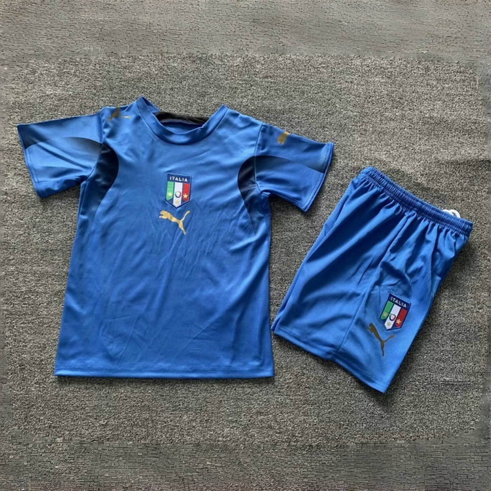 2006 Italy Home Retro Kid Kits Vintage Youth Apparels AAAAJersey Supplier Yupoo