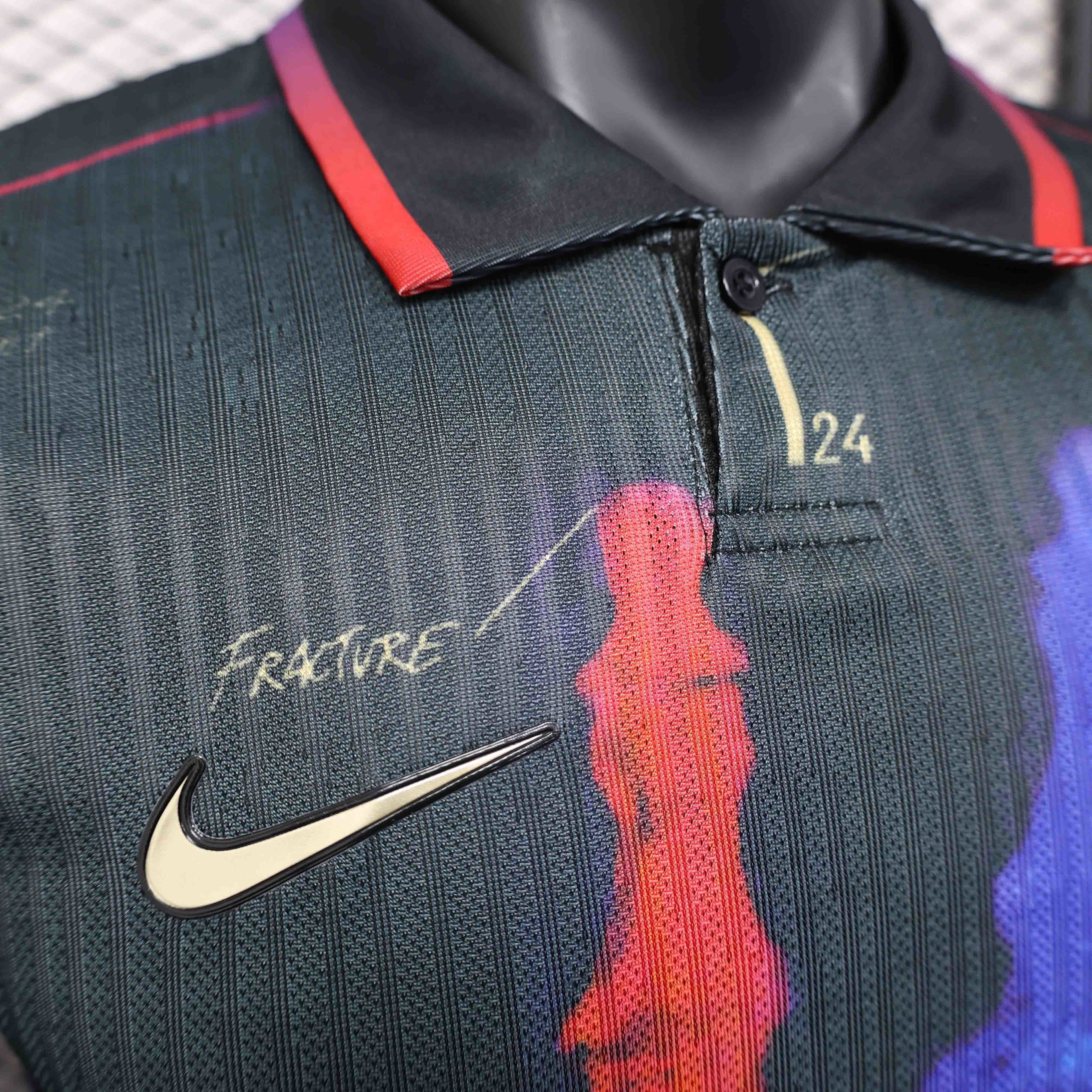 25-26 Barcelona Finger Special Edition Kit Player Version Shirt AAAAJersey Dropship Yupoo 3