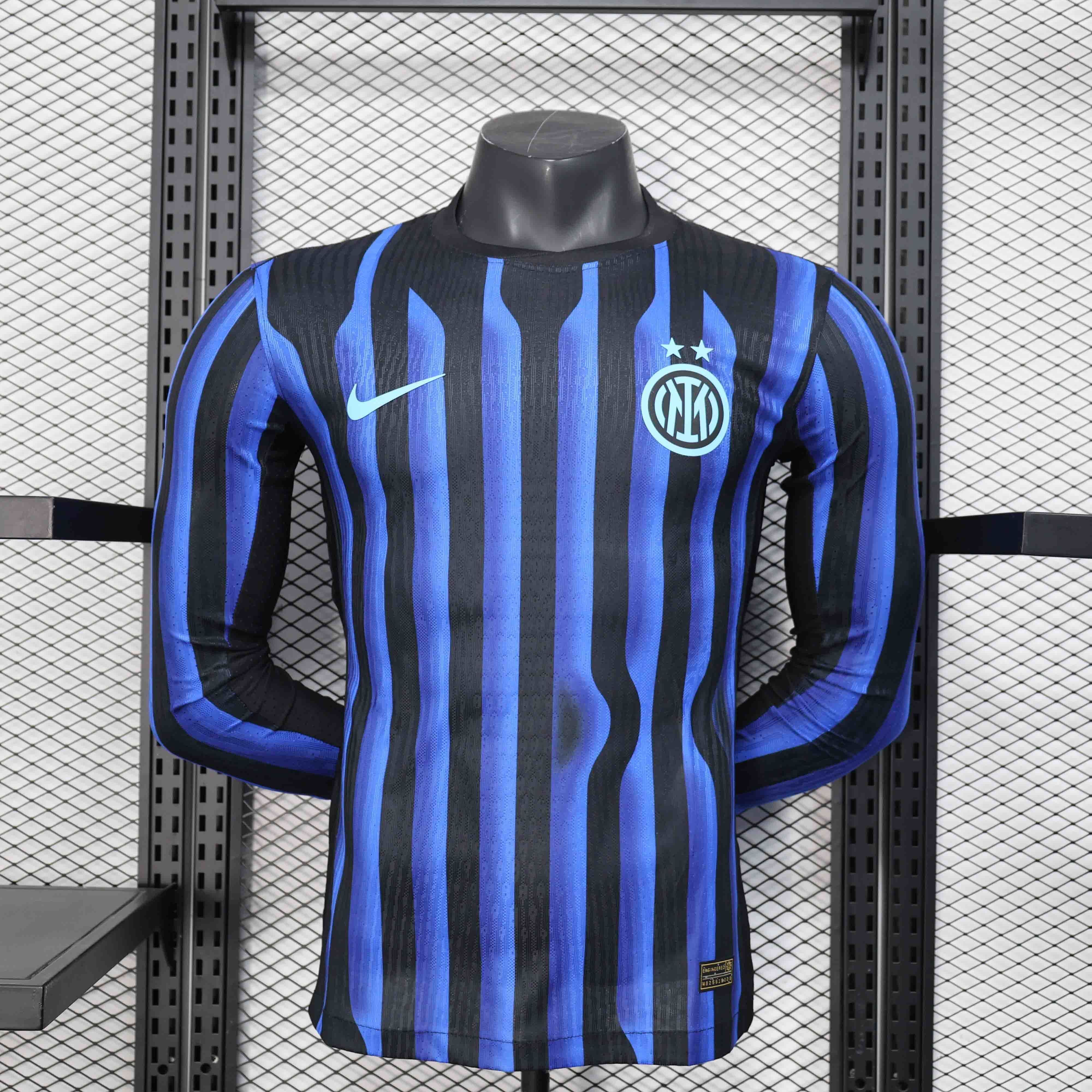 25-26 Inter Milan Home Kit Long sleeves Player Version Soccer AAAAJersey Yupoo S-2XL