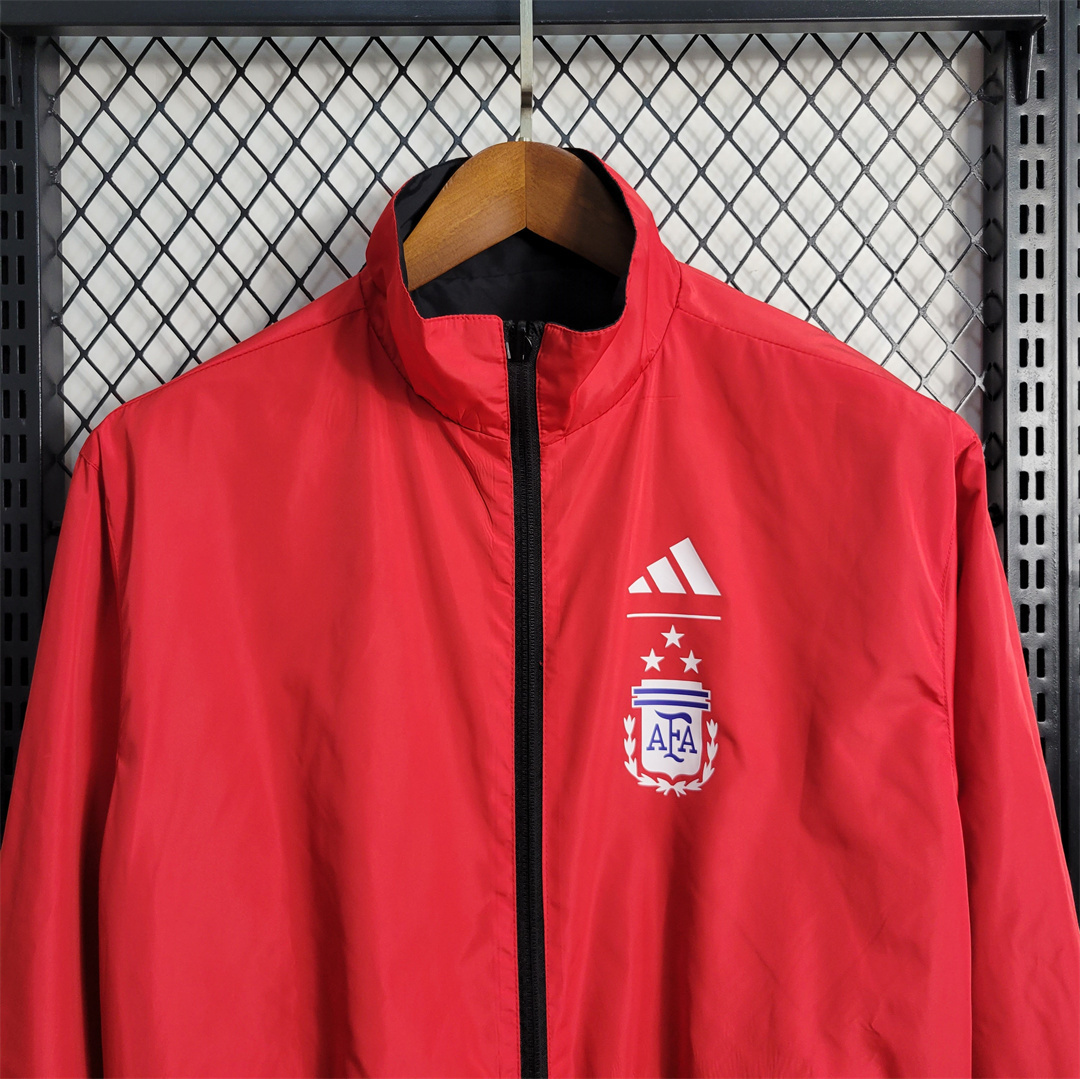 2023 Double-sided Windbreaker Argentina 3-star 11