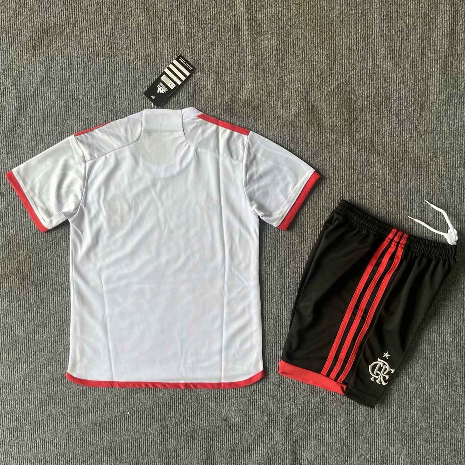 24-25 Flamengo Away Kid Kits Youth Apparels AAAAJersey Wholesale Yupoo 1