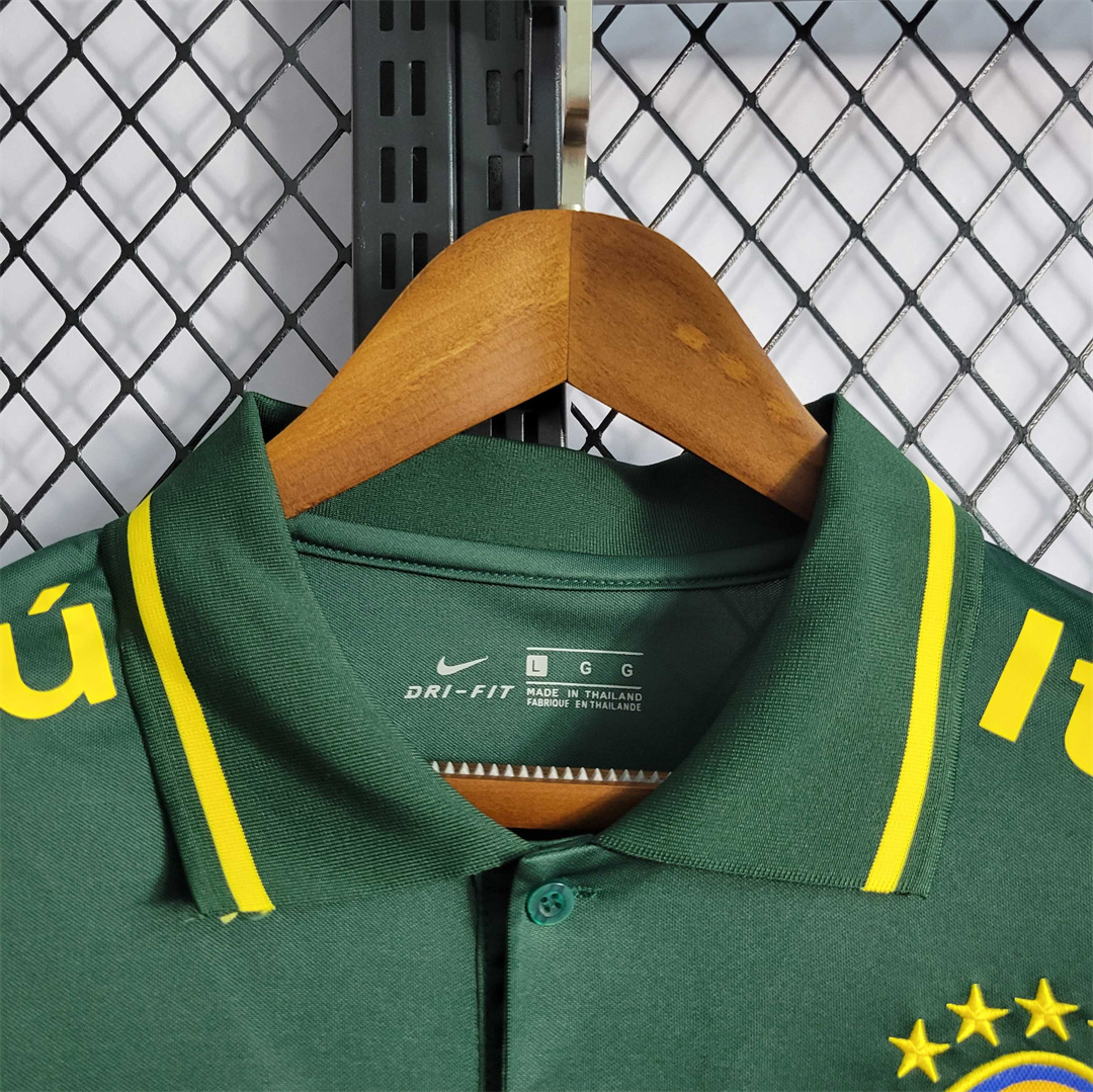 Brazil POLO dark green 4