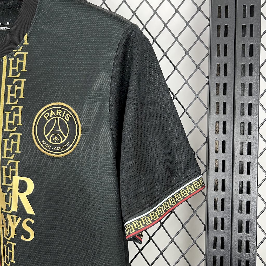 25-26 PSG Black Special Edition Shirt Soccer Uniform AAAAJersey Yupoo 5