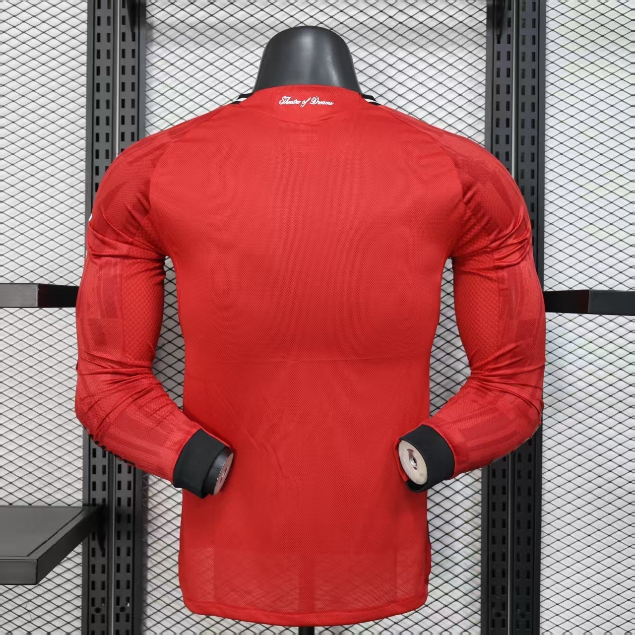 25-26 Manchester United Home Kit Player Version Long Sleeve Shirt AAAAJersey Wholesale Yupoo 1