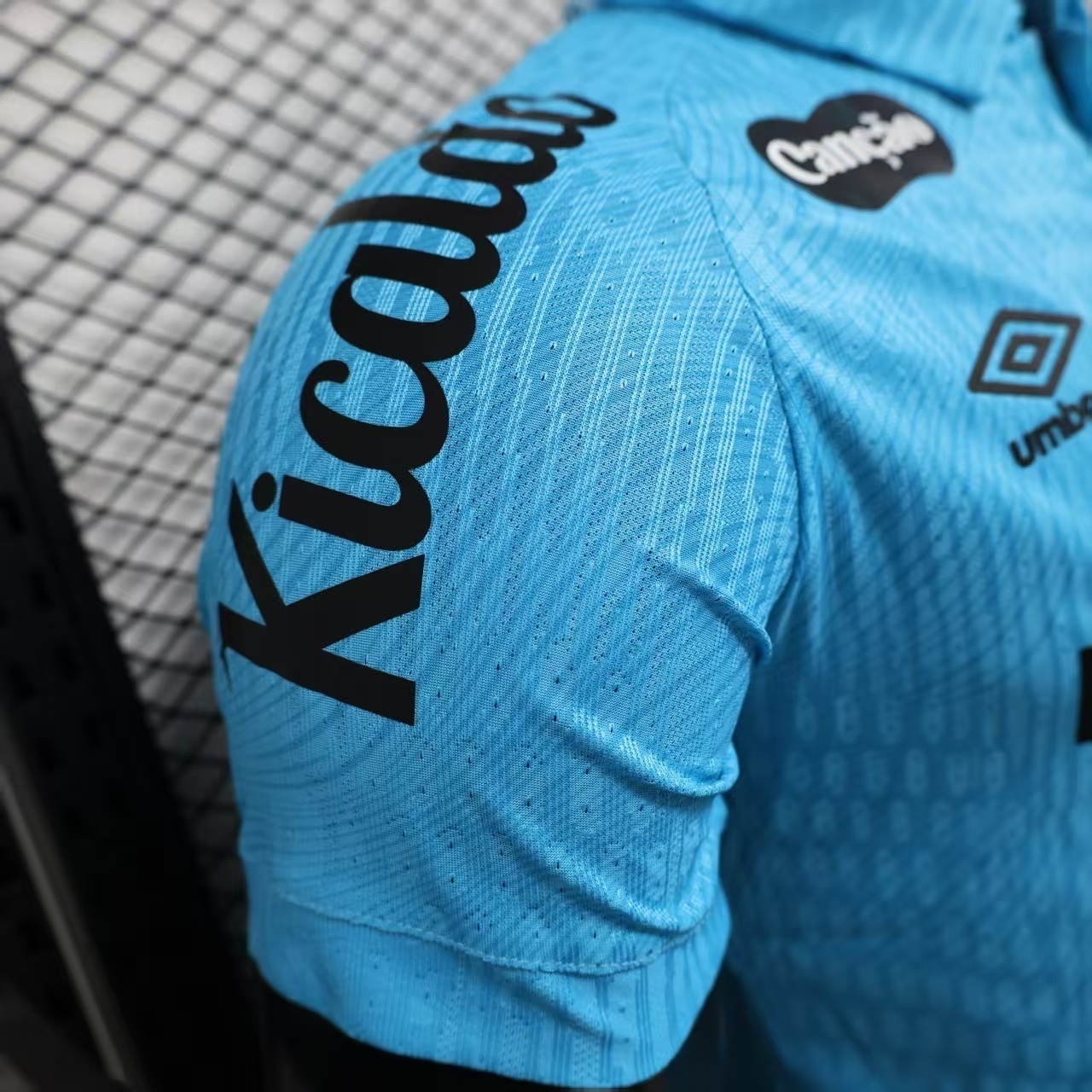 25-26 Santos FC Competition Training Blue Player Version Kit AAAAJersey Supply Yupoo 4