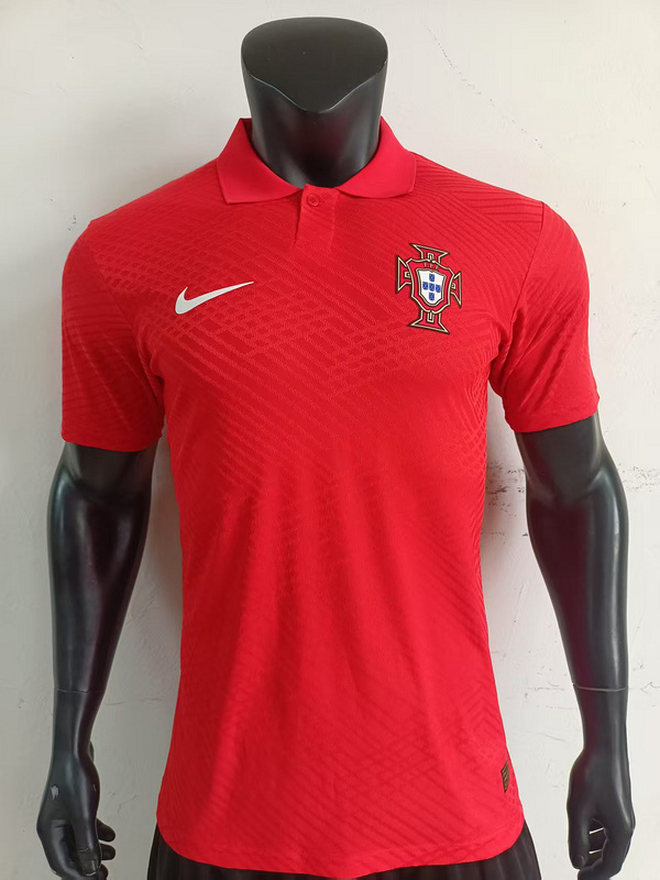 2025 Portugal Red Polo Kit Player Version Soccer AAAAJersey Yupoo