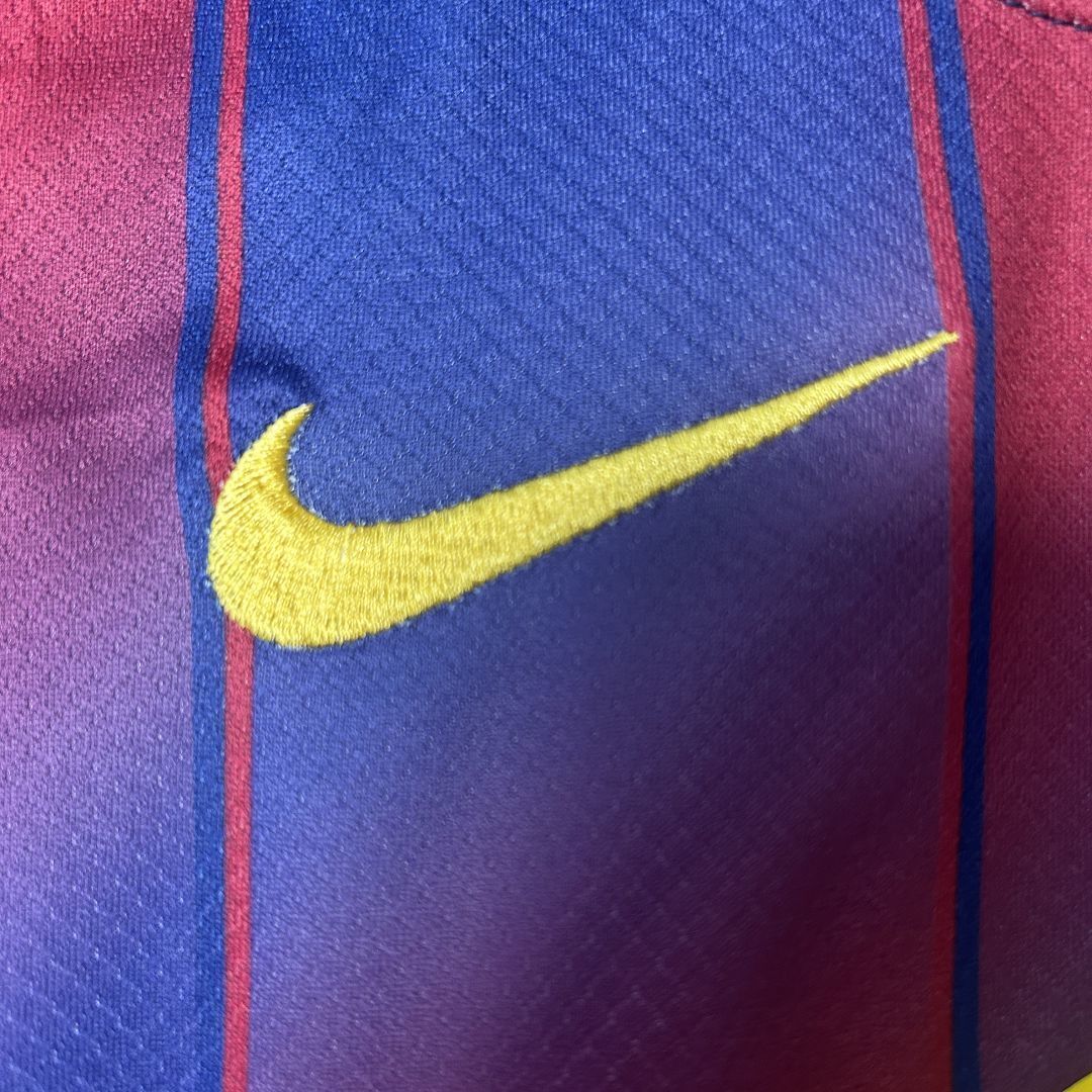 25-26 Barcelona Home Kid Kits Youth Apparels AAAAJersey Supply Yupoo 1