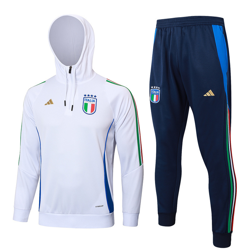 2024 Italy Hoodie Long Sleeve Training Suit Football Shirts