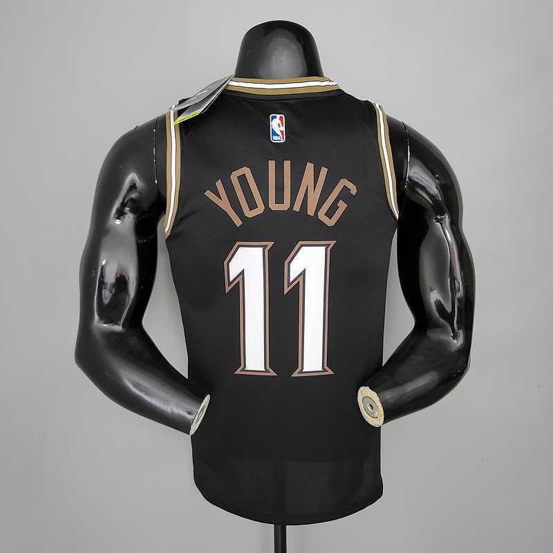 New Season Hawks YOUNG#11 City Edition Black 5