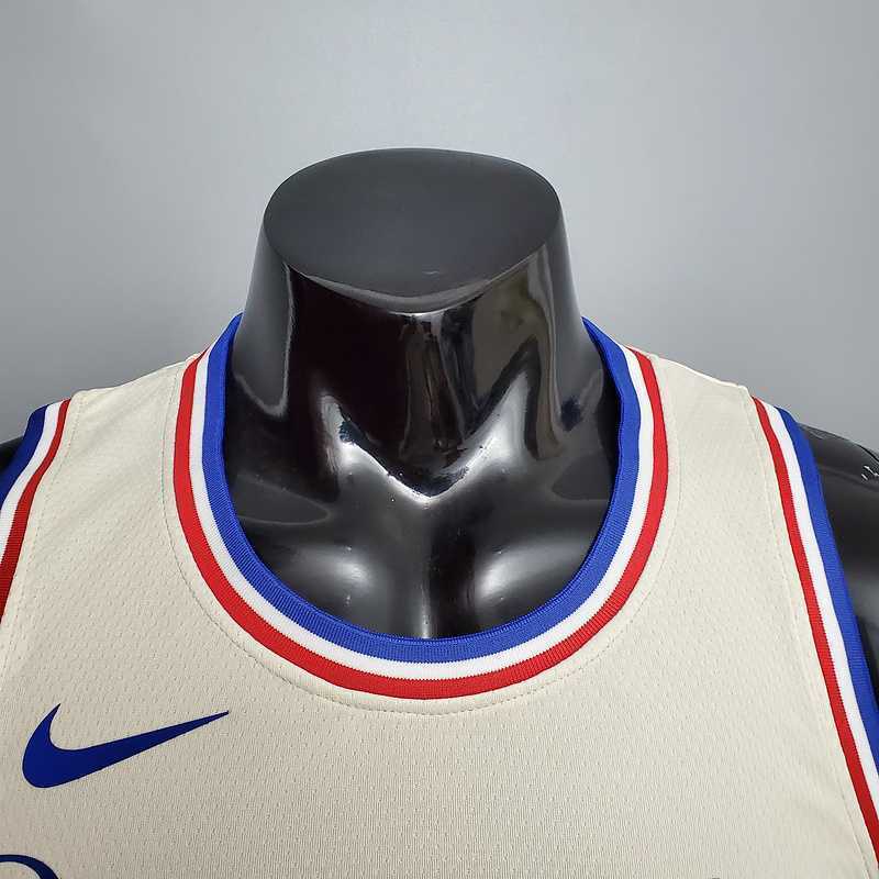 2020 Philadelphia 76ers EMBIID#21 City Limited Edition Beige 7