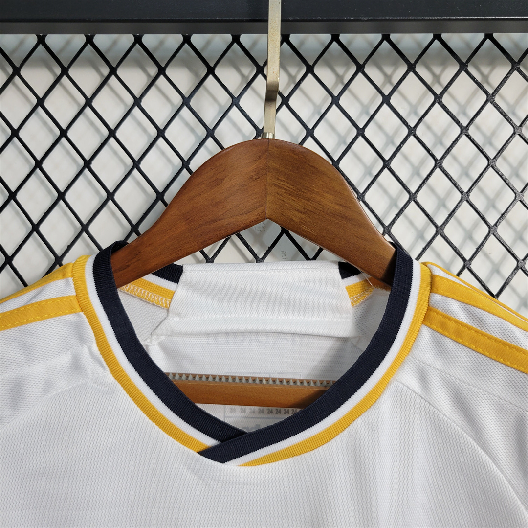 23-24 Real Madrid home kids kit 6