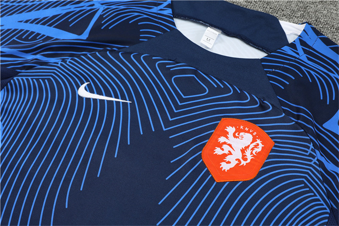 22-23 Netherlands Training suit royal blue 4