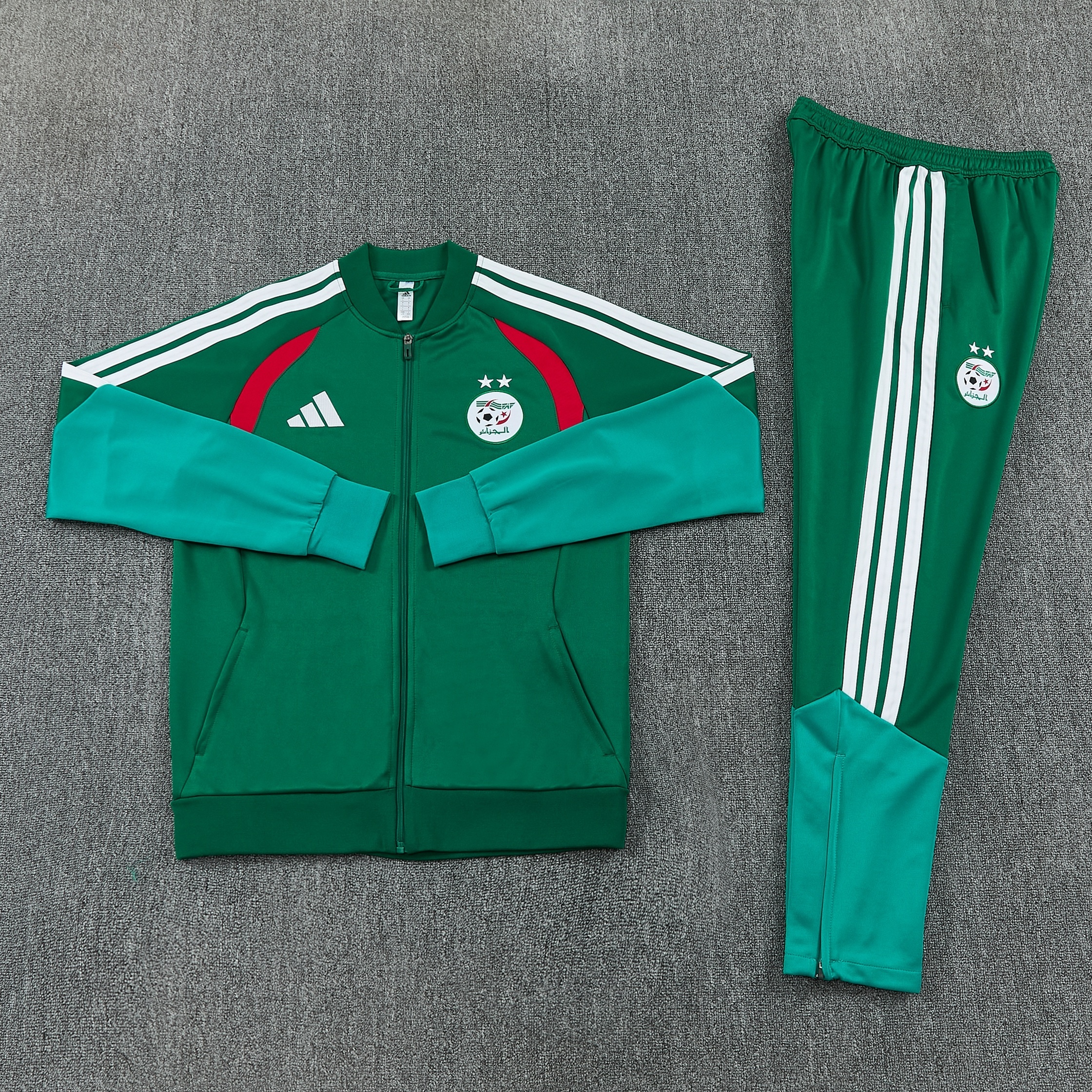 2026 Algeria Mens Kit Full Zipper Jacket Football Tracksuit Yupoo 4