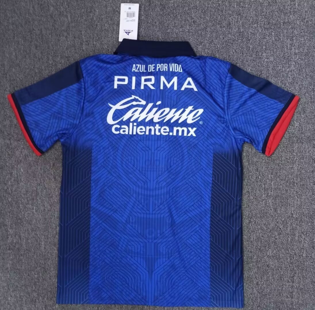 23-24 Cruz Azul Special Edition Blue Home Style Shirt Soccer Jerseys Yupoo 1