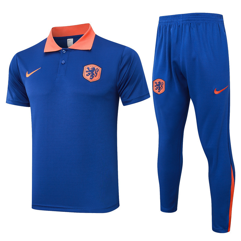 2024 Netherlands Polo Football Shirts