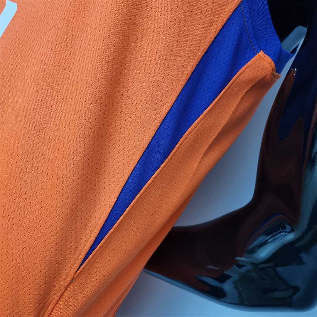 75th Anniversary BOOKER#1 Phoenix Suns Jordan Theme Orange NBA Jersey 7